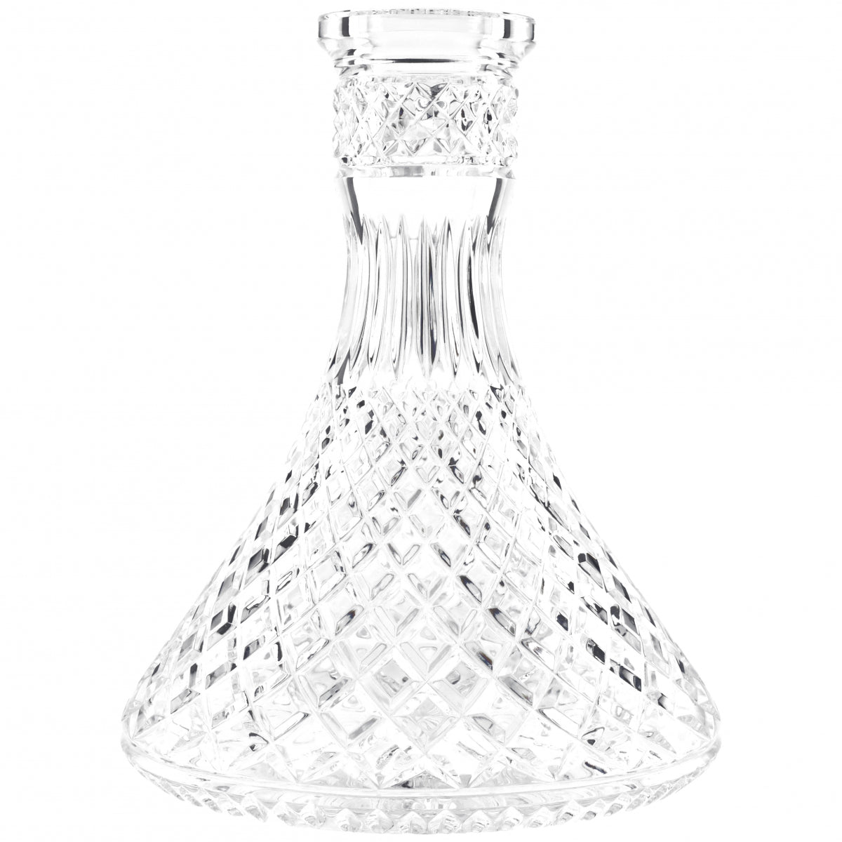 VASE CAESAR JESCHKEN TRIANGLE CLEAR