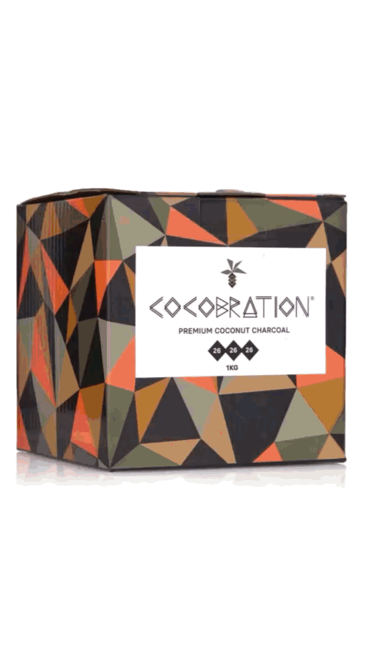 CHARBON COCOBRATION CARRÉ 26mm