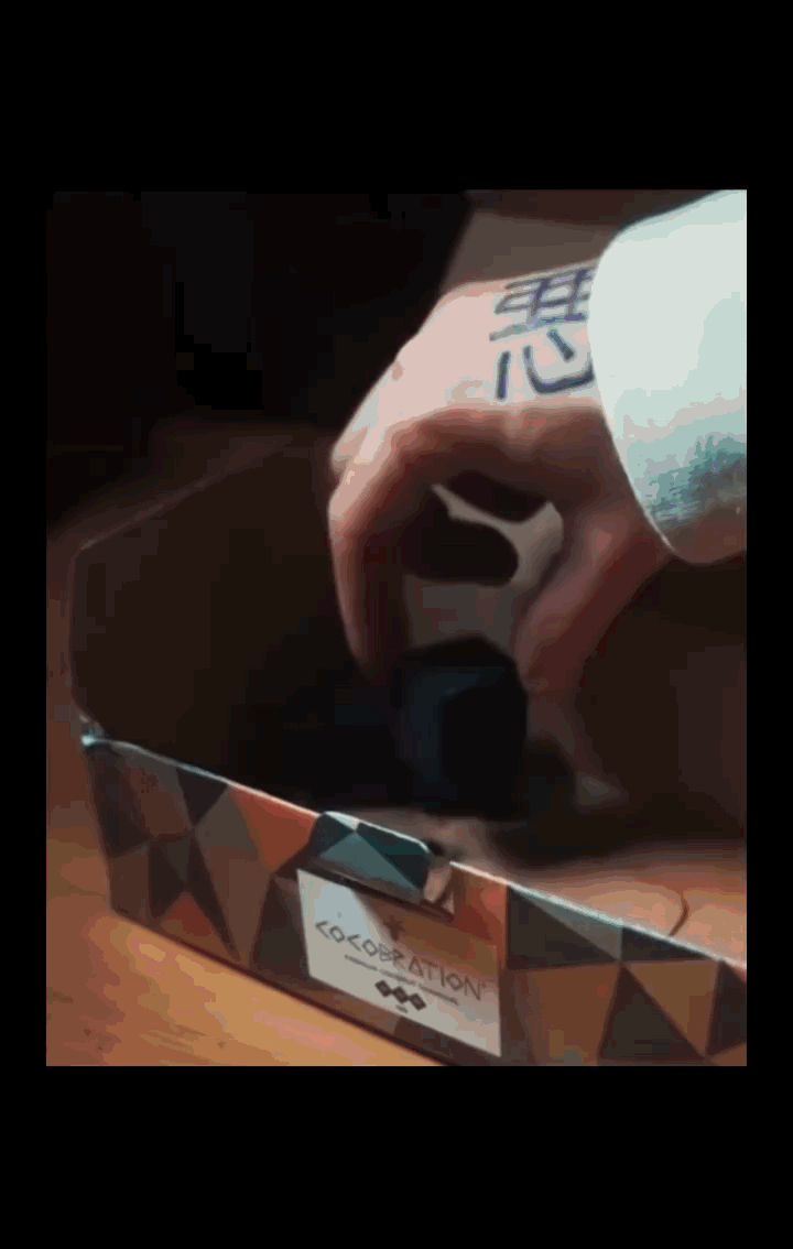 CHARBON COCOBRATION CARRÉ 27mm