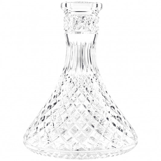 VASE CAESAR JESCHKEN TRIANGLE CLEAR